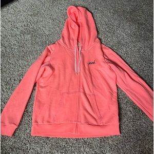 Bright pink VS PINK zip up